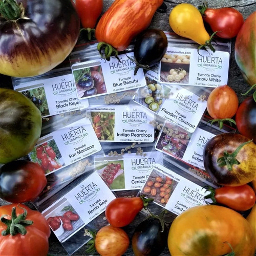 Semillas Tomate San Marzano Italiano! Tradicional De Salsas