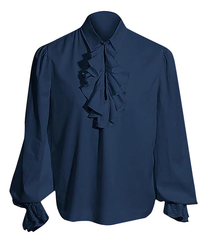 Camisa H Para Hombre, Estilo Gótico Medieval, Vintage, Con C