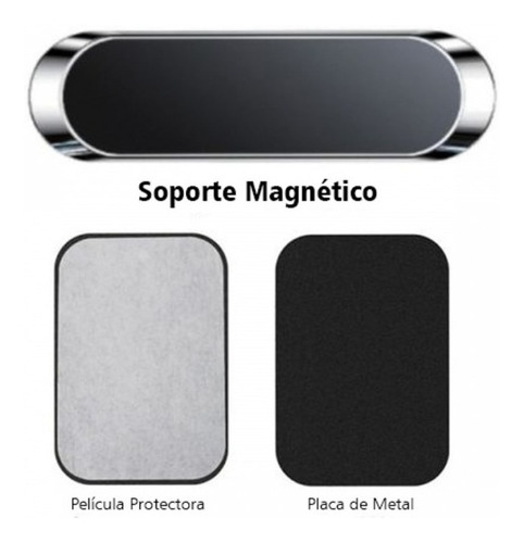 Porta Celular Magnético Para Carro Con Imán Incorporado