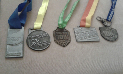 Medallas Finisher Carreras / Marathones. (Usado)