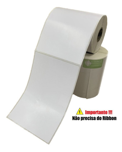 1000 Etiqueta Térmica 10x15 Cm Ecommerce Zebra Sku 10x15