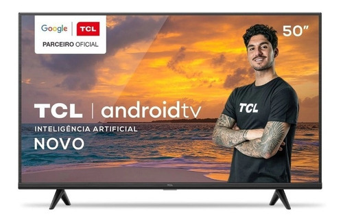 Smart Tv 50'' 4k Uhd Android P615 Bluetooth Hdr Tcl