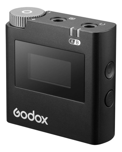 Micrófono Inalámbrico Dual Godox Virso M2 Negro 3.5mm