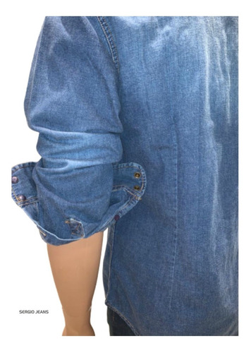 Imagen 4 de 6 de Camisa De Jean Lee Hombre Original Ultimas Originales