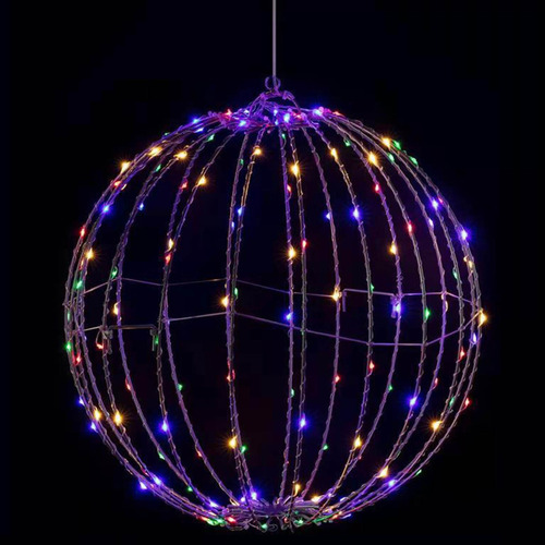 Esfera De Luces Led Navideñas, Bolas Navideñas Iluminadas Pa