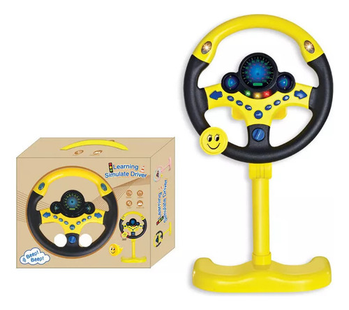 . Volante De Simulação De Brinquedo Para Um Banco Traseiro