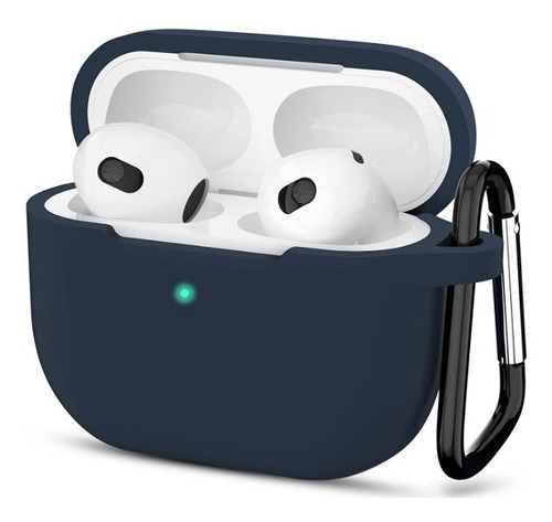 Estuche Protector En Silicona Compatible Con AirPods 3 Case,