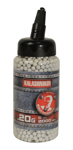 Balines Swiss Arms 6mm Bbs 0.20 Gr Kalashnikov X 2000 U