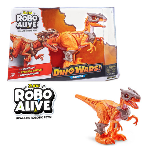 Velociraptor Robo Alive Dino Wars Zuru.