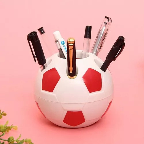 New. Porta-canetas De Futebol Em Desenho Animado Para