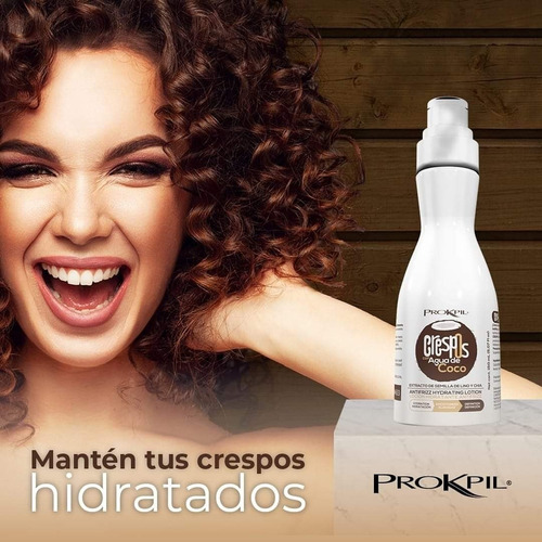 Imagen 4 de 7 de Kit Crespos Agua De Coco Prokpil - mL a $67