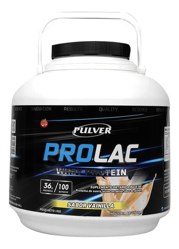 Proteina Prolac 4 Kilos Rapido Crecimiento Musculos Marcados