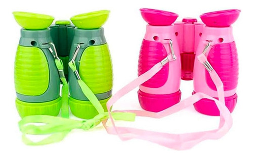 Binoculares De Juguete Niños Telescopio Correa 11 Cm 12 Pzs Color Color Al Azar