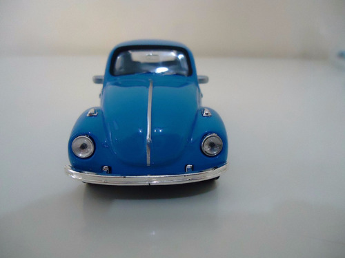 Linda Miniatura Em Metal Carro Antigo Fuscão Beetle 1500