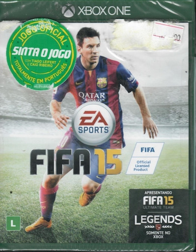 Fifa 15 Xbox One Mídia Física Novo