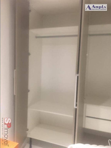 Apartamento Mobiliado Com 1 Dormitório Para Alugar, 36 M² Por R$ 3.000/mês - Tatuapé - São Paulo/sp - Ap1305