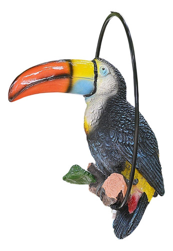 Tucan Tree Decor Sculpture Collection Lifelike Con El Anillo