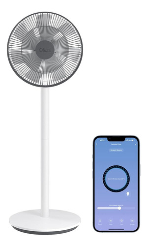 Ofuzzi Breeze 10 Smart Pedestal Fan, Funciona Con Alexa / Go
