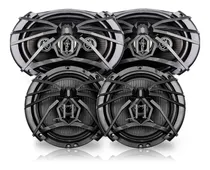 Comprar Kit Par De Bocinas 6x9 + Par De Bocinas 6.5 - Soundstream Color Negro\u002Fplata