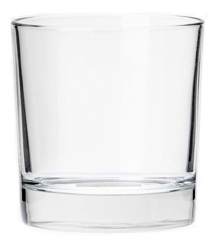 Stelvio Juego De 6 Vasos De Vidrio De 325 Ml. Color Transparente