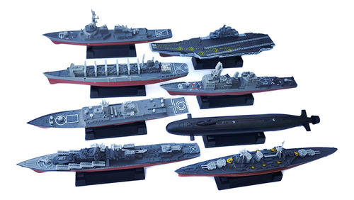 8x Porta-aviões Modelo Brinquedo Coleção De Brinquedos De