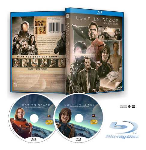 Série Perdidos No Espaço Lost In Space 2018 Remake Blu-ray