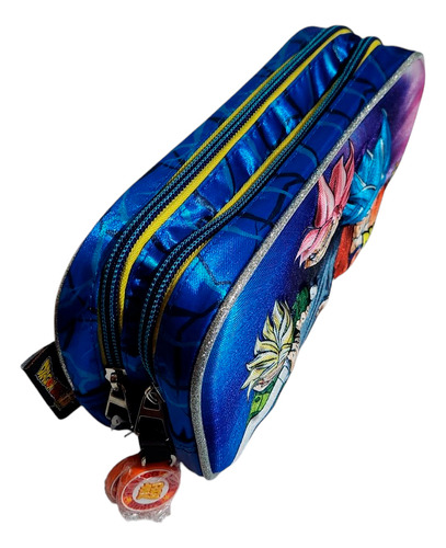Lapicera Dragon Ball Super Goku Trunks Y Black Goku Dbs New Color Azul