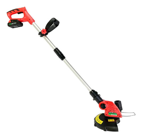 Aparador De Grama Garthen A Bateria Com Carregador Gab-200