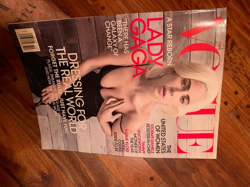 Lady Gaga Vogue Octubre 2018 Revista Completa