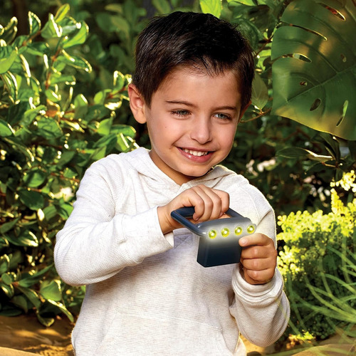 Juego De Safari Niños Linterna Binoculares Carro Brújula