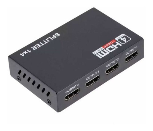 Imagen 2 de 4 de Splitter Hdmi 1 X 4 Salidas 1080p