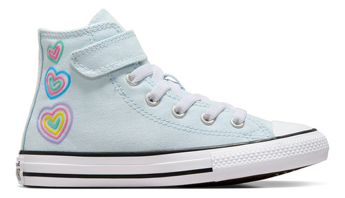 Tenis Converse Ctas 1v Hi Happy Hearts A08378c Niñas