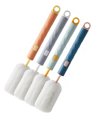 B 4pcs Estropajo Para Lavar Vasos Vidrio Para Biberones