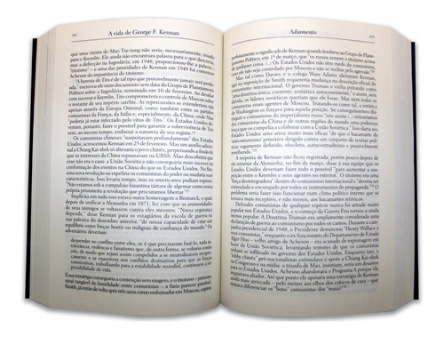 A Vida De George F Kennan, De John Lewis Gaddis., Vol. 1. Editora Globo Livros, Capa Mole Em Português
