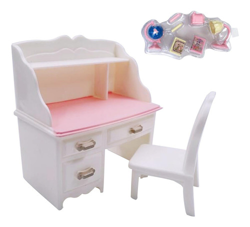 Silla De Escritorio En Miniatura Con Forma De Casa De Muñeca