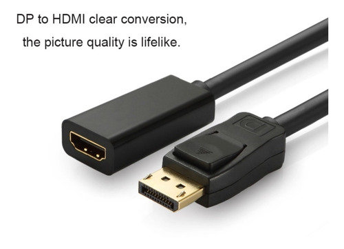Imagen 3 de 9 de Cable Adaptador Display Port A Hdmi (dp To Hdmi Adapter)