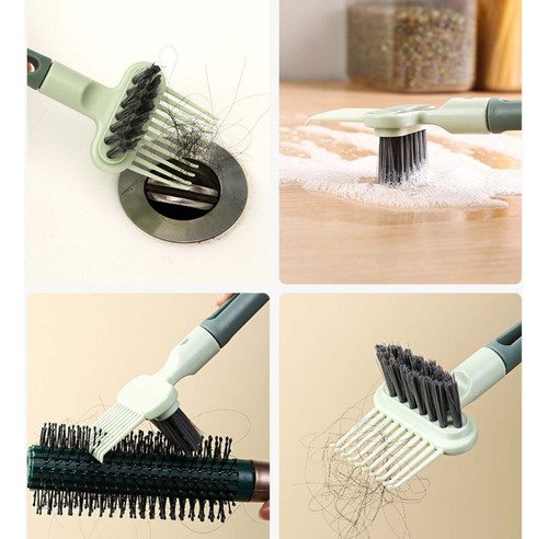 Lq Cepillo De Limpieza Para El Cabello, Cojín, Peine De