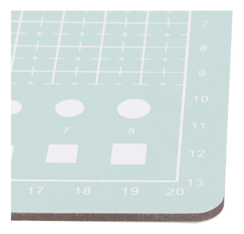 Tabla De Cortar A5 Líneas De Rejilla Pvc Mat Papel Autocur