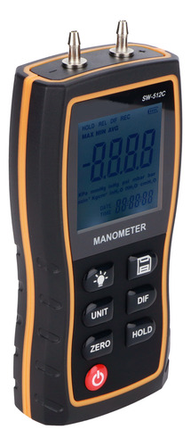 Manómetro Diferencial Portátil Digital De Gas