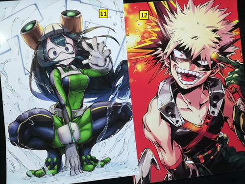 Posters A3 29x42cm Anime Boku No Hero Academia #2 Niponmania