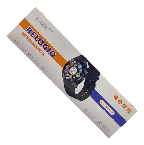 Relogio Inteligente Smart Watch W37 Pro Max Bazik Prime