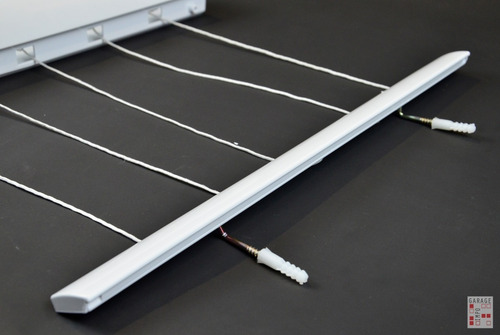 Tendedero Extensible Tender De Pared 5 Cuerdas 21 Mts