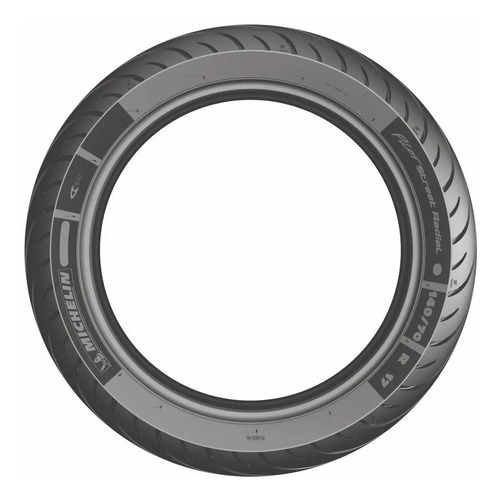 Imagem 2 de 2 de Pneu traseira para moto Michelin Pilot Street Radial para uso sem câmara 140/70 R17 H 66