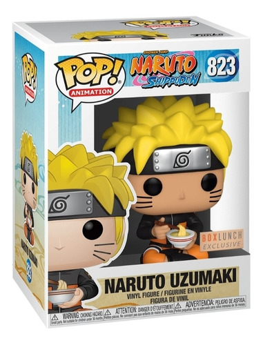 Imagen 1 de 1 de Funko Pop Naruto Uzumaki #823