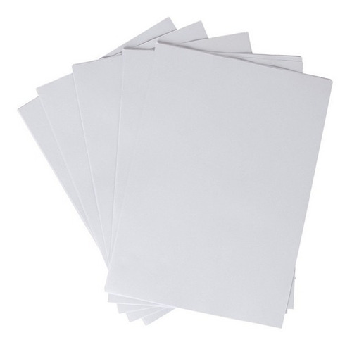 Safira Print A4 adesivo vinil de  100 folhas de 180g branco  por unidade