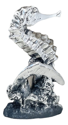 Caballito De Mar Plata Electroformado 999 Mod. 2