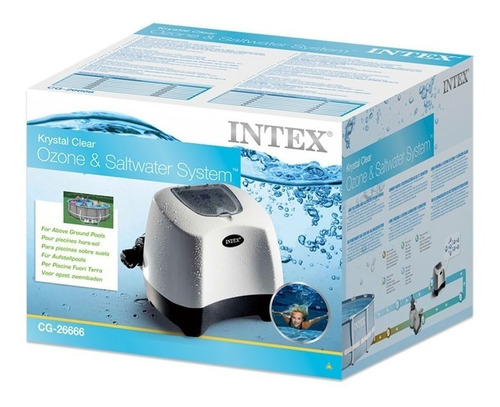 Imagen 4 de 6 de Clorador Salino Con Sistema De Ozono Intex 26666, Acuarela
