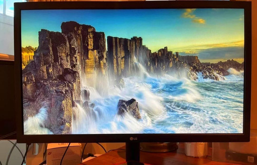 Monitor Gamer LG 24mk430h Led 23.8  Negro 100v/240v