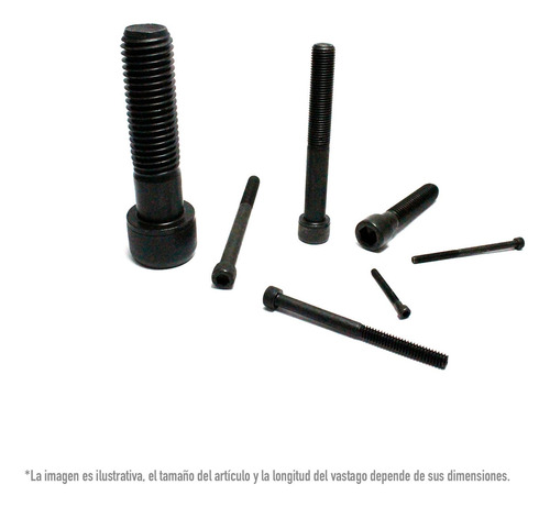 Tornillos Allen Cilíndricos 5/16-18 X 5.1/2 Toledo 10 Pz