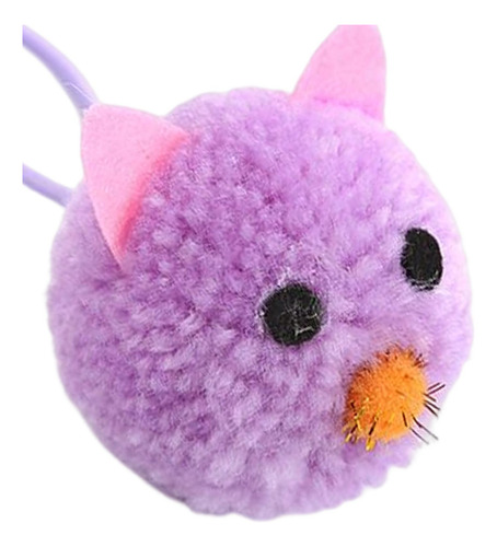 3 Juguete Interactivo Para Gatos, Violeta 12cmx2cmx5cm